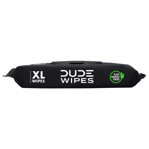 Dude Wipes Fragrance-Free Individually Wrapped Flushable Wet Wipes for Sensitive Skin - Extra Large - 48ct: Contains Aloe, Vitamin E, Hypoallergenic